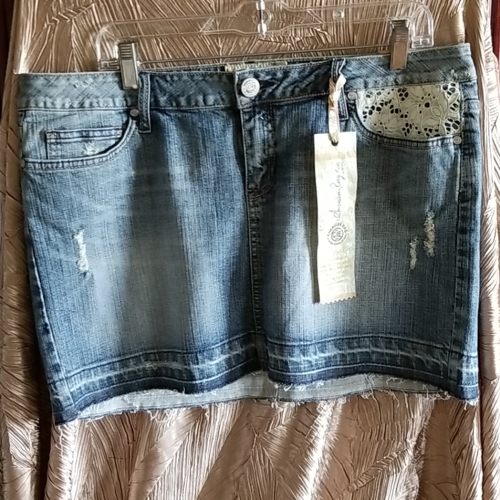 American rag cie denim skirt